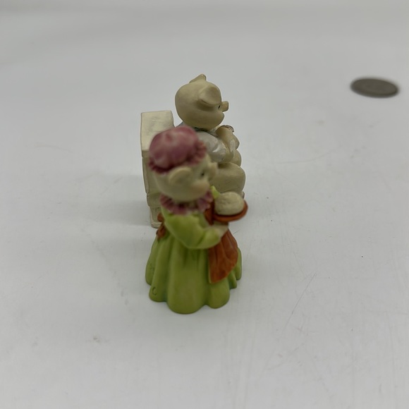 Vintage Pig Figurines 1991 JC Miniatures Lot of 2/Both 2” Tall approx. - Picture 9 of 10